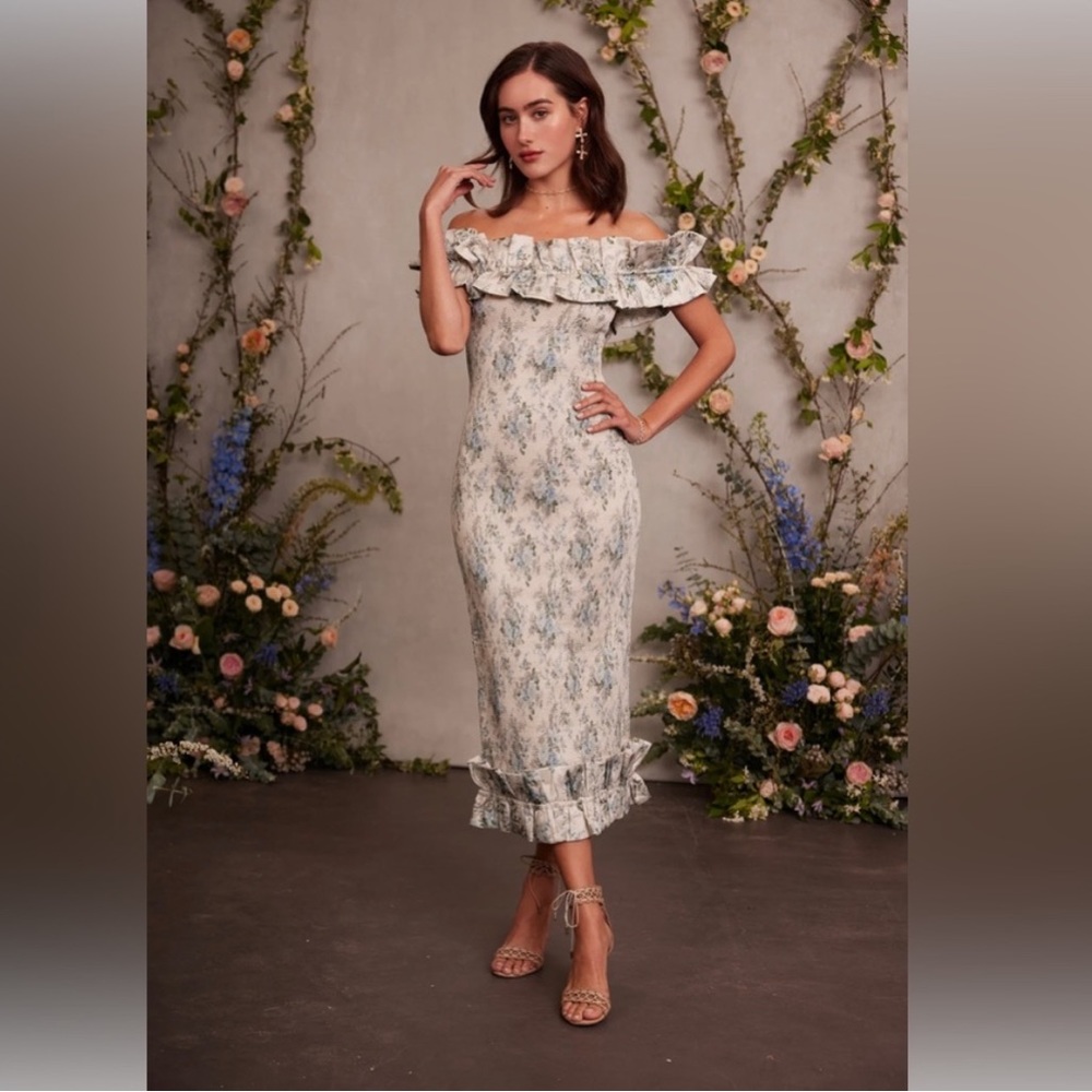 V. Chapman Lilac Dress